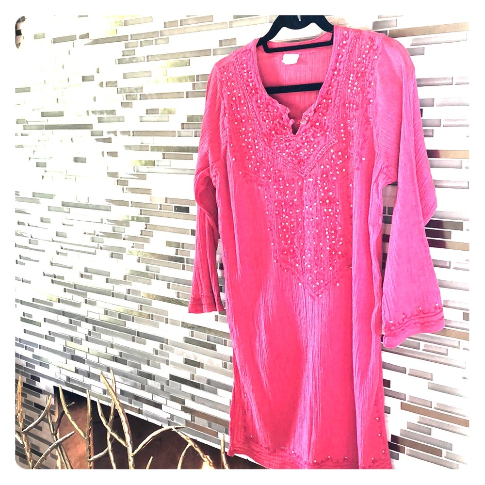 taleen “free size” swimsuit coverup tunic